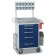 Detecto RC33669BLU-L Loaded Detecto Rescue Series Anesthesiology Medical Cart, 5 Blue Drawers (DROP SHIP ONLY)