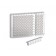 96W C8 Single-break LUMITRAC™ 600 Strip Plate, PS, High Binding, 1x8 Break-Apart C-Bottom (Flat w/curved edge) Strips, White Wells