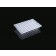 0.2ml 96 Well PCR Plate, No Skirt, Clear, H1 notch, 25/pk, 100/cs