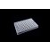 0.1ml 96 Well PCR Plate, Full Skirt, Clear, H1 notch, 25/pk, 100/cs