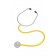 3M Health Care SPS-YA1100 Single Patient Stethoscope, Yellow Tube, Adult, Bulk, 100/cs (Continental US+HI Only)