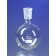 Corning 4321-250 PYREX® 250 mL Short Neck Boiling Flask, Round Bottom, 29/42 Standard Taper Joint