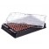 Rack with 96 brown-capped 300µl Cryo.s, Datamatrix barcode (generic 2D sequence), sterile