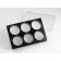 Corning 4440 Corning® Elplasia® 6-well Black/Clear Round Bottom Ultra-Low Attachment, Microcavity Plate, with Lid