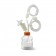 Corning 4626 Disposable 45 mm Aseptic Transfer Cap for 100 g Microcarriers Bottles, Male Luer Lock, Sterile