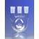 Corning 4950-3L PYREX® 3L Three Neck Distilling Flask with Vertical Neck 24/40 Standard Taper Joints