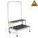 Blickman Industries 1017763100 Donnelly Foot Stool, 24"W x 16"H x 16"D, Handrail, MRI Safe (DROP SHIP ONLY)