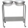 Blickman Industries 0727808000 Snyder Double Basin Solution Stand w/Basin (DROP SHIP ONLY)