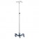 Blickman Industries 0541370400 IV Stand, Heavy Duty, 4 Hook, 6 Leg, Powder Coated Low Center of Gravity Base (DROP SHIP ONLY)