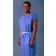 TIDI Products, LLC 980831 Patient Gown, 30" x 42", Medium, Blue, Non-Woven, Dexter Material, Crepe Exterior, 50/cs