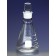 Corning 5020-125 PYREX® 125 mL Narrow Mouth Erlenmeyer Flask with PYREX® Standard Taper Stopper