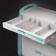 Capsa Healthcare 12114 Avalo 3" "S" Supplies Drawer Divider Kit (Use 12114 when included with a New cart order, use 12114K if parts only)