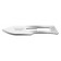 Cincinnati Surgical Company 00SM13 Blade, Swann Morton, Carbon Steel, Size 13, Sterile, 100/bx (DROP SHIP ONLY)