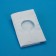 Busse Hospital Disposables, Inc. 694 Drape, 3" Round Fenestration, Non-Sterile, Autoclavable, Polypropylene Film Center, White, 300/cs