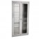 Blickman Industries 1713747000 Equipment and Supplies Cabinet 47"W x 60"H x 18"D Supplies Cabinet, Glass Door, (3) Stainless Steel Adjustable Shelves (DROP SHIP ONLY)