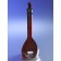Corning 55635-25 PYREX® 25 mL EZ Access™ Low Actinic Wide Mouth Volumetric Flask, Class A, Heavy Duty, with Glass Standard Taper Stopper
