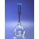 Corning 5600-2L PYREX® 2L Class A Lifetime Red Volumetric Flask with Polyethylene Snap-Cap