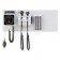 Hillrom 777-PM3WAX-US GS777 Integrated Wall System, PanOptic Ophthalmoscope, Macroview Otoscope, iExaminer, with BP (US Only)