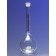 Corning 5660-50 PYREX® 50 mL Class A Lifetime Red Volumetric Flask with Glass Standard Taper Stopper
