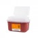 Medegen Medical Products, LLC 8706 Sharps Container, 1 Gallon Red, Tortuous Path Lid, 10"W x 7"D x 6¾"H, 12/cs