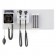 Hillrom 777-PM2WAX-US GS777 Integrated Wall System, PanOptic Ophthalmoscope, Macroview Otoscope, with BP (US Only)