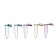 Sapphire PCR Tube, 0.5mL, flat lid, assorted
