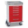 Detecto RC333369RED Detecto Rescue Series ER Medical Cart, 6 Red Drawers (DROP SHIP ONLY)