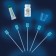 AirLife 12251 Poly Plus Oral Swab, No Dentrifrice, Non-Sterile, Bulk Packaged, Disposable, 20/bg, 50 bg/cs (US Only)
