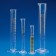 601575 Globe Scientific Graduated Cylinder, 500 mL, PMP (TPX), Class B, 361 mm Height, Hexagonal Base, Molded Graduations (Pack of 12)