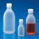 601599 Globe Scientific Round, Narrow Mouth Polypropylene 250 mL Bottle, with Polypropylene Screwcap, Molded Graduations (Case of 50)