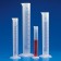 602566 Globe Scientific Graduated Cylinder, 1000 mL, Polypropylene, Class B, 439 mm Height, Hexagonal Base, Printed Graduations (Pack of 6)