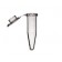 Greiner Bio-One 616261 Microcentrifuge Tube, PPN, 1.5 mL, w/Lid, Sterile
