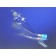 Corning 6302-250 PYREX® 250 mL Squibb Glass Separatory Funnel, Glass Standard Taper Stopper, Rotaflo® Stopcock