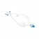 Corning 6404-1L PYREX® 1L Pear-Shaped Squibb Separatory Funnel, PTFE Product Standard Stopcock, Polyethylene Standard Taper Stopper