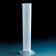 V646941 BrandTech Graduated Cylinder, 10 mL, Polypropylene, Class B, 145 mm Height, Hexagonal Base, Molded Graduations (Pack of 12)