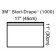 3M Health Care 1000 Towel Drape, Small, 17" x 11", Adhesive Strip & Clear Plastic, 10/bx, 4 bx/cs (Continental US+HI Only)
