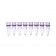 Greiner Bio-One 673277 PCR 0.2ml strip tubes, violet (Test Tubes)