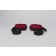 TIDI Products, LLC 2791 Posey Ankle Restraint, Twice-as-Tough, One Size Fits Most, Hook and Loop/Quick Release Buckle, 2-Strap, w/ Easy to Apply D-Rings, 50in, Neoprene, Red (Continental US + HI Only)