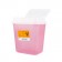 Medegen Medical Products, LLC 8707T Sharps Container, 2 Gallon Translucent Red, Tortuous Path Lid, 10"W x 7"D x 11¼"H,10/cs