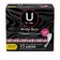 Kimberly-Clark Consumer 41394 U by Kotex® Barely There® Liners, Thin, 18/pk, 24 pk/cs