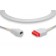 Cables and Sensors IC-MQ-ED0 IBP Adapter Cable Edwards Connector, GE Healthcare > Marquette Compatible w/ OEM: 2021197-001, 896507021, 2021197-002 (DROP SHIP ONLY) (Freight Terms are Prepaid & Added to Invoice - Contact Vendor for Specifics)