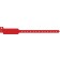 Medical ID Solutions 3104C Wristband, Adult/ Pediatric, Write-On Tri-Laminate, Custom Printed, Red, 500/bx