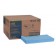 Essity Professional Hygiene North America, LLC 192192 Cleaning Towel, Odor Resistant, 1-Ply, Blue/ Blue, 13" x 24", 150 sht/bx, 1 bx/cs (144 cs/plt)