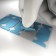 Crosstex International BWEEB Cushion Device, Blue, Fits Long Edge of Size 2 Film & Sensors, 300/bx