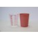 GMAX Industries, Inc. GP590 Intake Tumbler, Graduated, Red Print, Translucent, 25/slv, 20 slv/cs