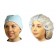 Dukal Corporation 324G Bouffant Cap, 24", Green, 100/bx, 5 bx/cs (Temporarily Unavailable for Sale)