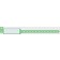 Medical ID Solutions 143 Wristband, Adult/ Pediatric, 10", Insert Vinyl, Green, 250/bx