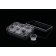 6 Cell Culture Inserts+6 Well Plate, 0.4 μm, PC Membrane, Opaque, TC, Sterile, 6/pk, 24/cs
