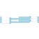 Medical ID Solutions 449 Wristband Set, 4-Part, Mother-Baby Set, Imprinter, Blue, 100/bx
