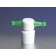 Corning 7630-27 PYREX® No. 27 PTFE Standard Taper Keyhole Stoppers, Color-Coded